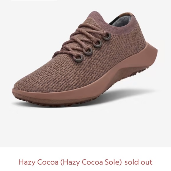 Allbirds Sold Out Tree Dasher 2 Hazy Cocoa Womens Athletic Shoes Sneakers sz 9 - Picture 10 of 11